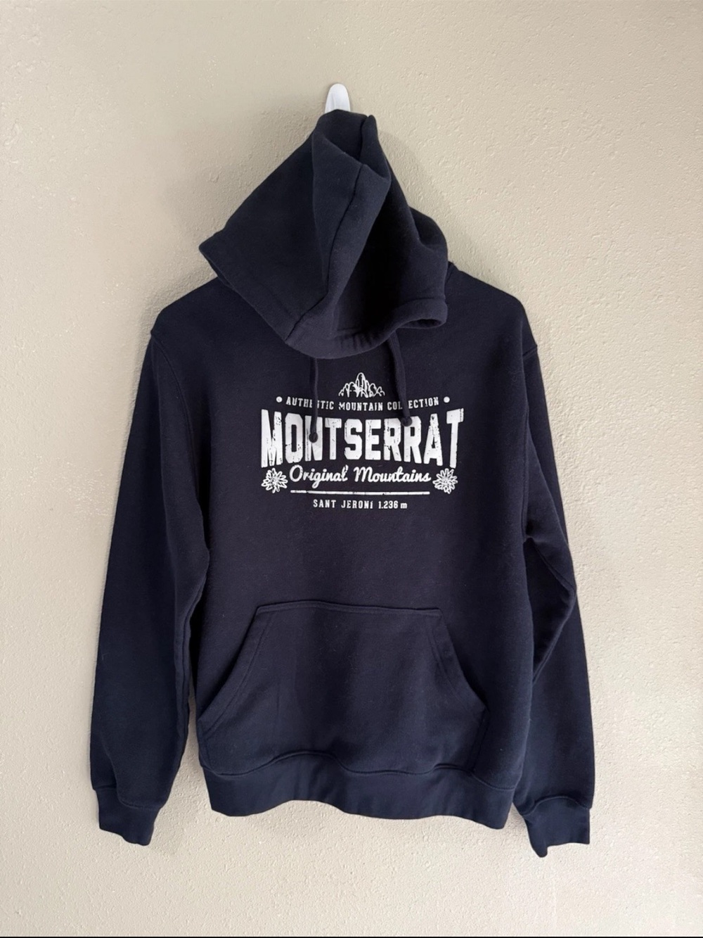 Montserrat Sant Jeroni Women’s Black Pullover Hoodie S